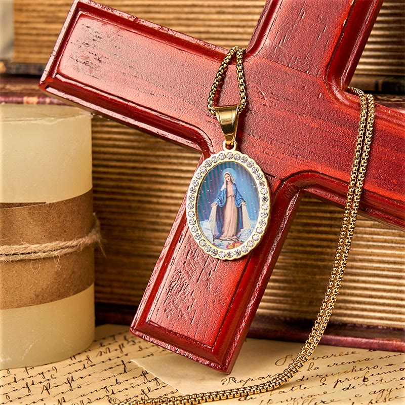 Christiandiscipleshop Divine Grace with the Miraculous Medal Necklace - A Testament to Faith