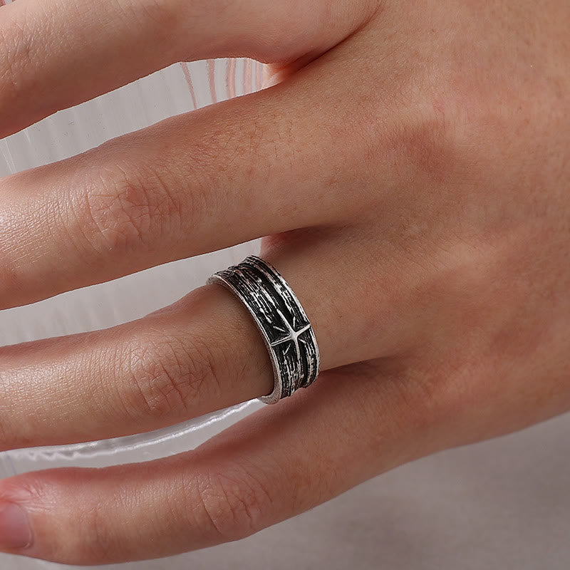 christiandiscipleshopthe Light of Bethlehem with Star of Bethlehem Ring - A Beacon of Hope and Faith
