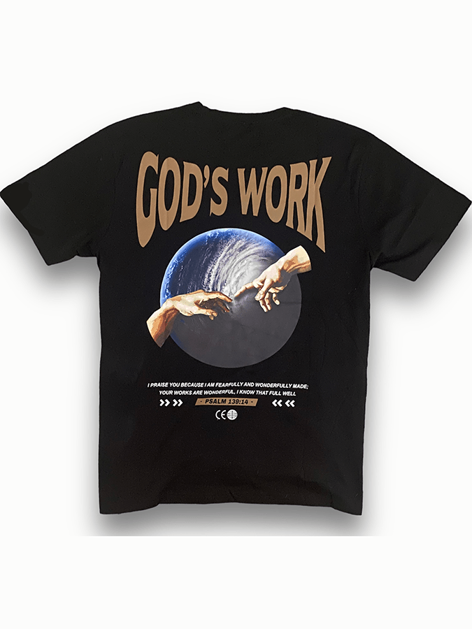 Christiandiscipleshop God's work.Psalm 139:14 Unisex Cotton T-Shirt