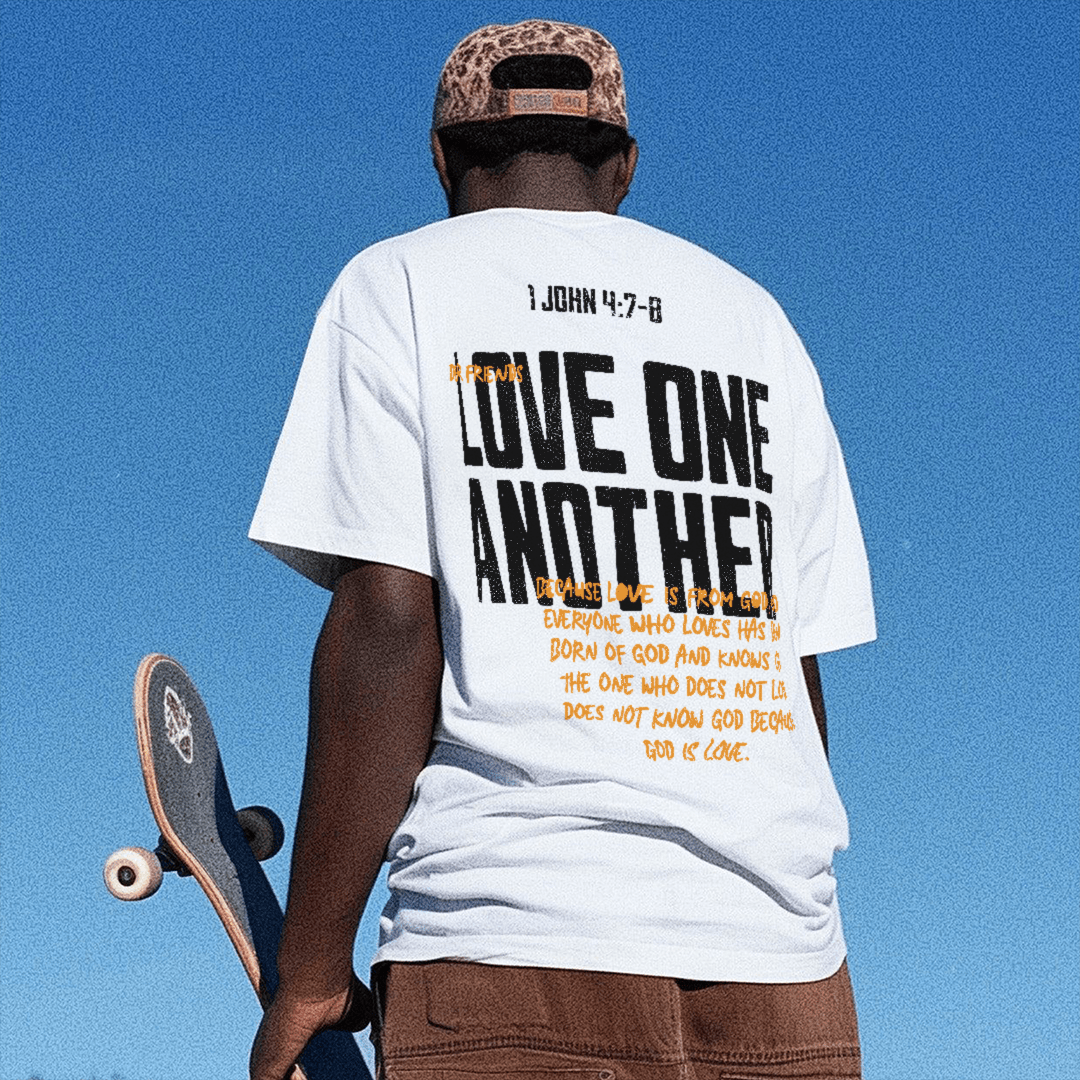 christiandiscipleshop Love One Another Cotton T-Shirt