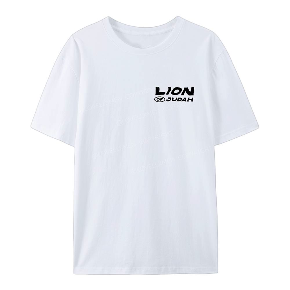 christiandiscipleshop Lion Of Judan Cotton T-Shirt