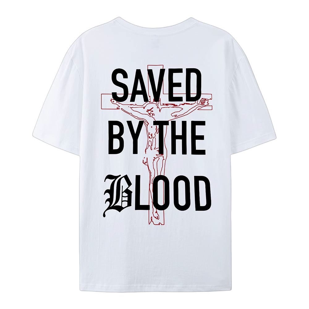 Christiandiscipleshop Saved By The Lord Cotton T-Shirt