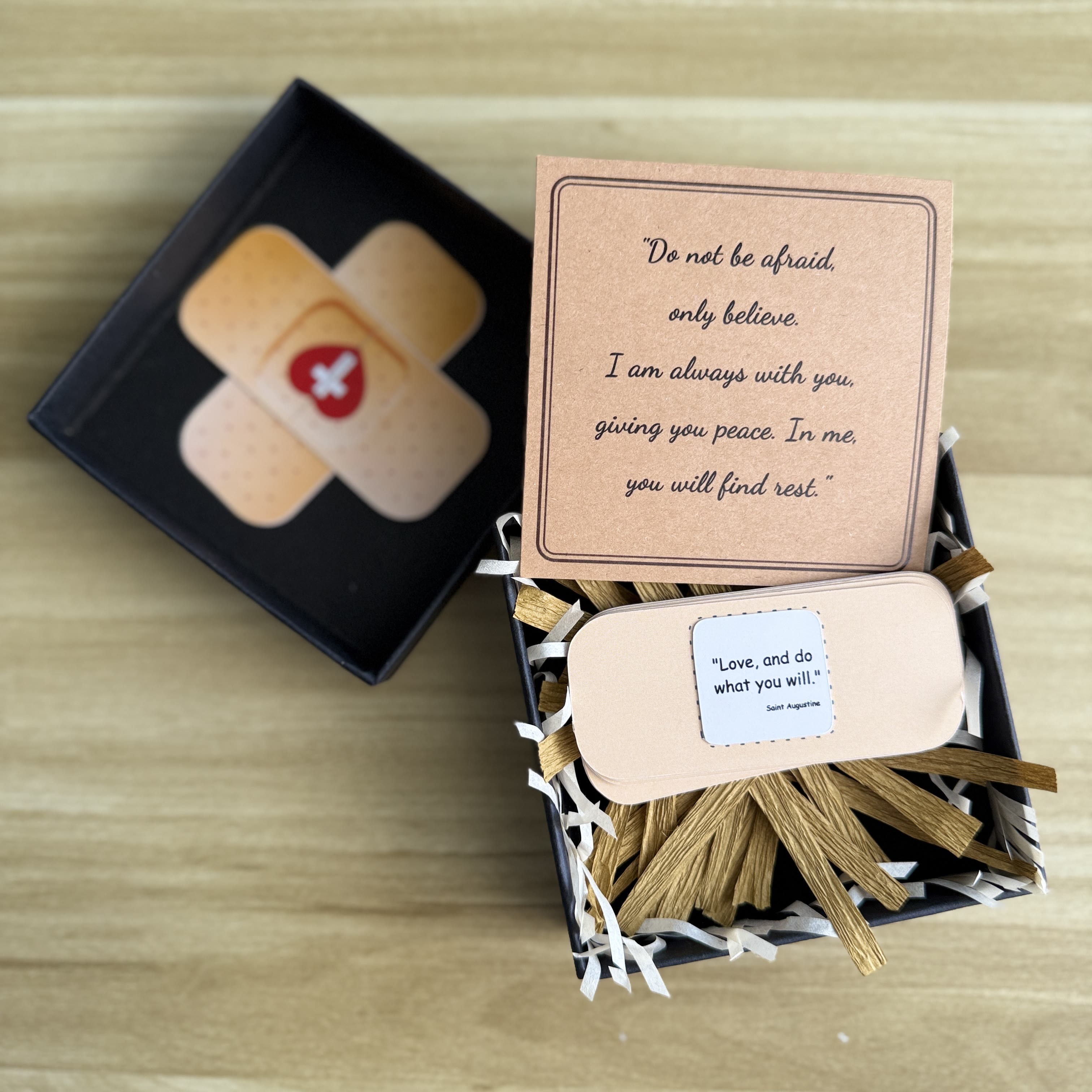 christiandiscipleshop Jesus Cure You Band-Aid with Bible Verse Healing Gift