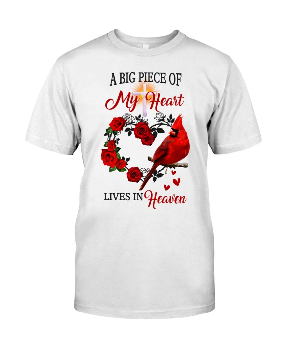 christiandiscipleshop Jesus A Big Piece Of My Heart Lives In Heaven Classic T-Shirt