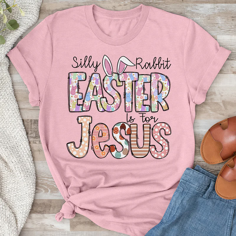 Christiandiscipleshop Easter is for Jesus, Marshmallow Bunnies T-Shirt