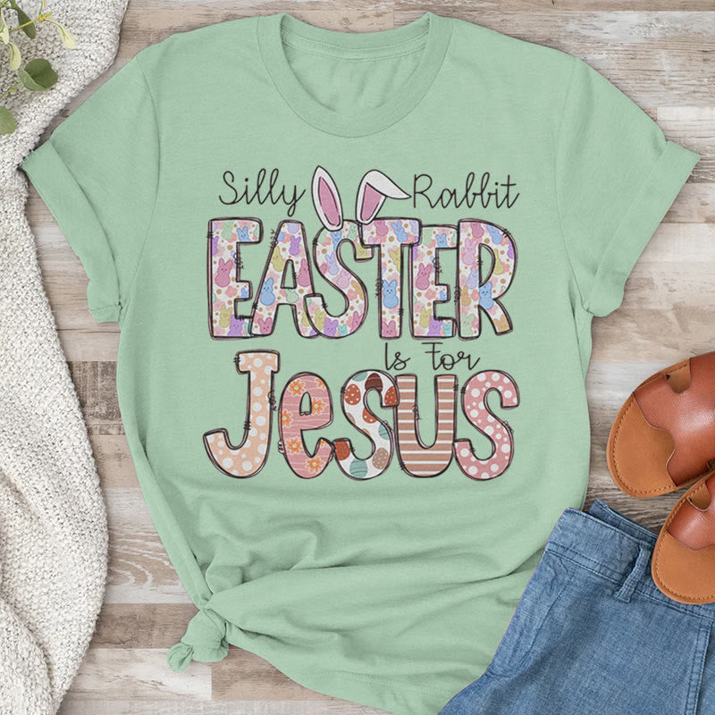 Christiandiscipleshop Easter is for Jesus, Marshmallow Bunnies T-Shirt