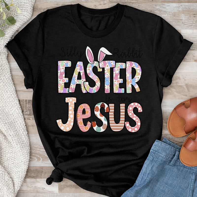 Christiandiscipleshop Easter is for Jesus, Marshmallow Bunnies T-Shirt