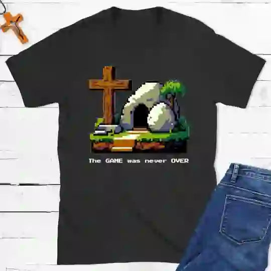 christiandiscipleshop The Game Was Never Over Christian T-Shirt