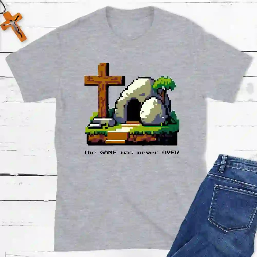 christiandiscipleshop The Game Was Never Over Christian T-Shirt