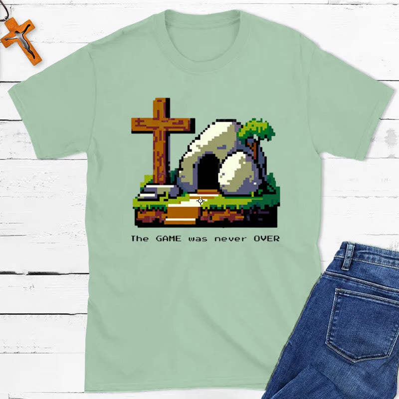 christiandiscipleshop The Game Was Never Over Christian T-Shirt
