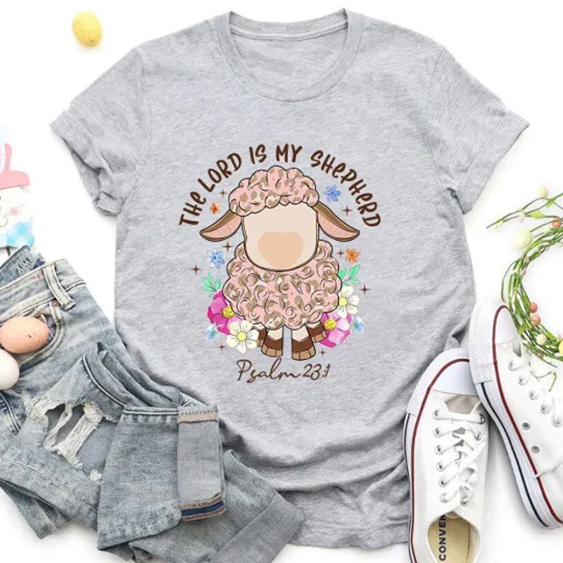 christiandiscipleshop The Lord Is My Shepherd Christian T-Shirt