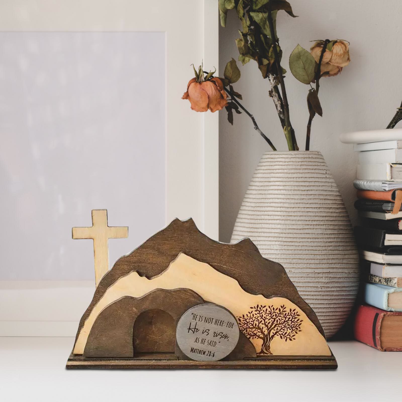 Christiandiscipleshop Easter wooden crafts decoration：A Tribute to Faith and Hope