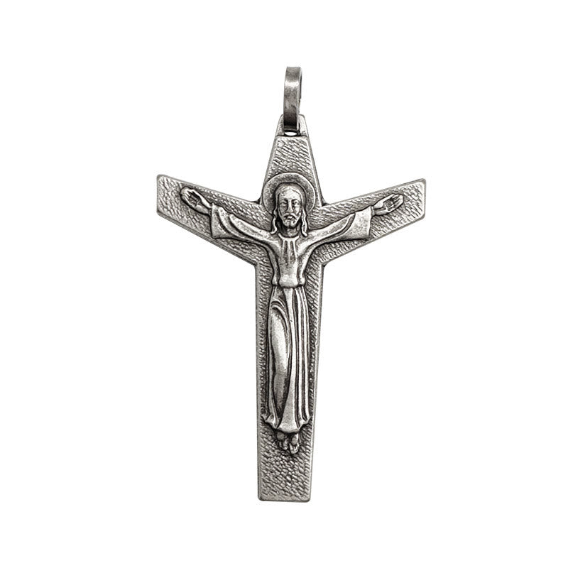 Christiandiscipleshop Faith and Courage Cross Crucifix Necklace: A Symbol of Resilience