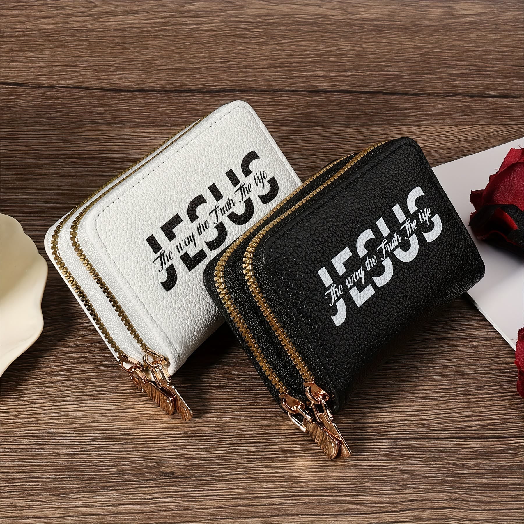 christiandiscipleshop Jesus Leather Wallet Collection: Elegant Faith