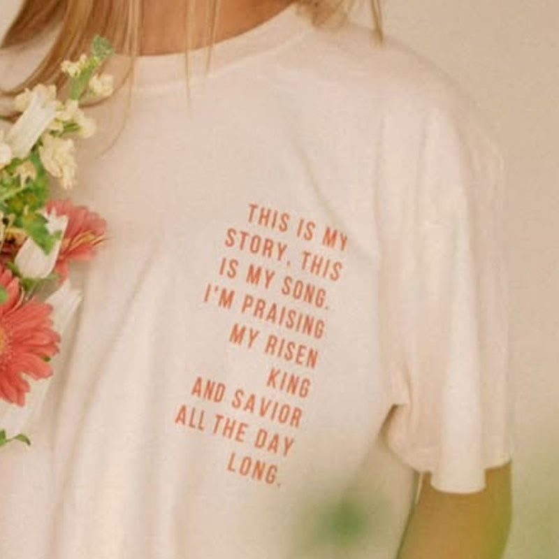 Christianartworkshop "This is My Story, This is My Song" Graphic T-Shirt
