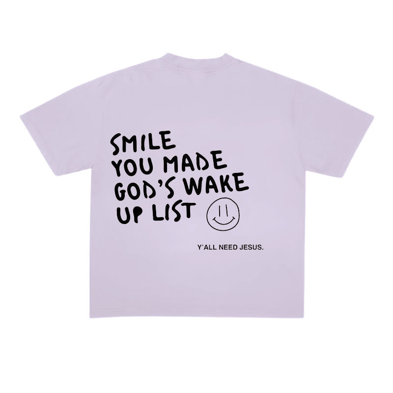 Christianartworkshop "SMILE" T-Shirt
