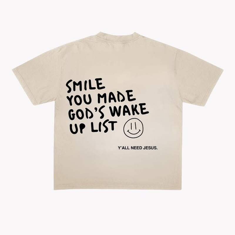 Christianartworkshop "SMILE" T-Shirt