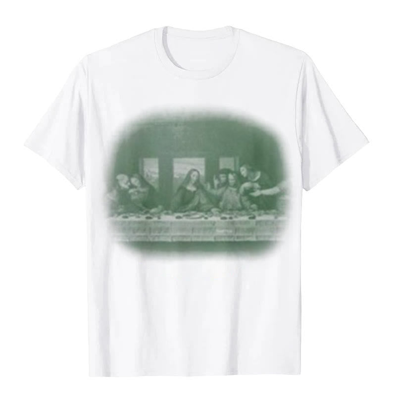 christiandiscipleshop Vintage Last Supper Graphic T-Shirt
