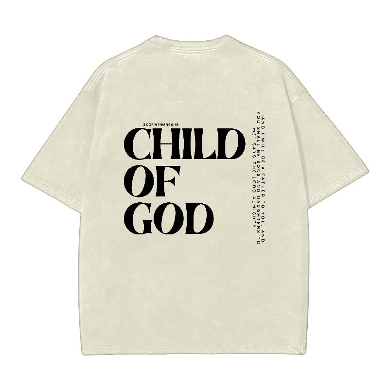 Christianartworkshop Child of God Graphic T-Shirt