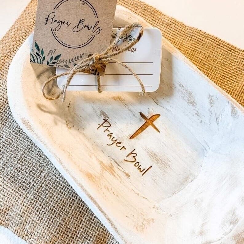 Christiandiscipleshop Faithful Reflections Prayer Bowl: Hold Your Prayers Close to Heart