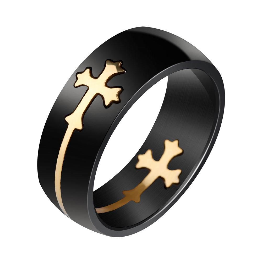 christiandiscipleshop JESUS & Cross Ring - A Fusion of Fashion and Faith