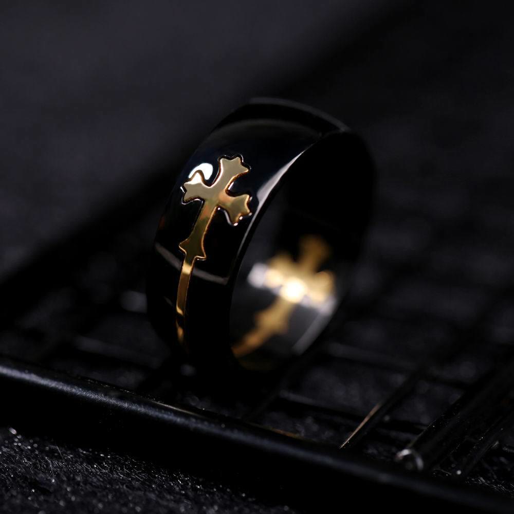 christiandiscipleshop JESUS & Cross Ring - A Fusion of Fashion and Faith