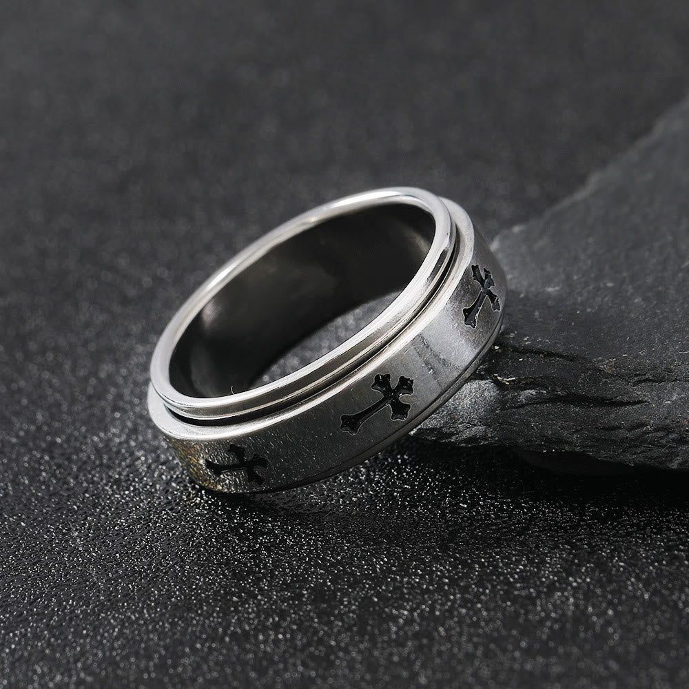 christiandiscipleshopthe Minimalist Cross Ring: The Interweaving of Faith and Fashion