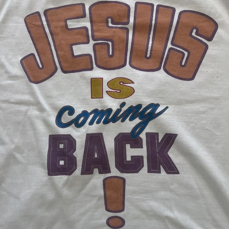 christiandiscipleshop Jesus is Coming Back Bold Statement T-Shirt
