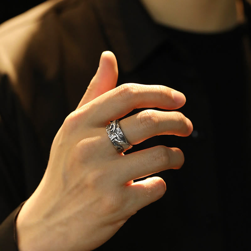 christiandiscipleshop Hand of God Divine Touch Ring - A Symbol of Spiritual Connection