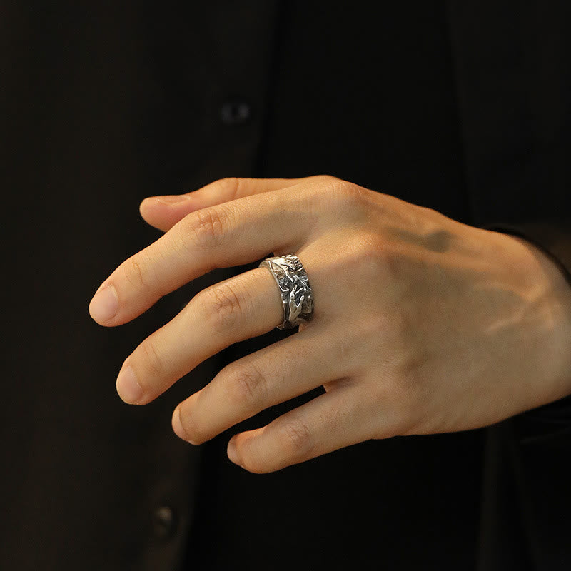 christiandiscipleshop Hand of God Divine Touch Ring - A Symbol of Spiritual Connection