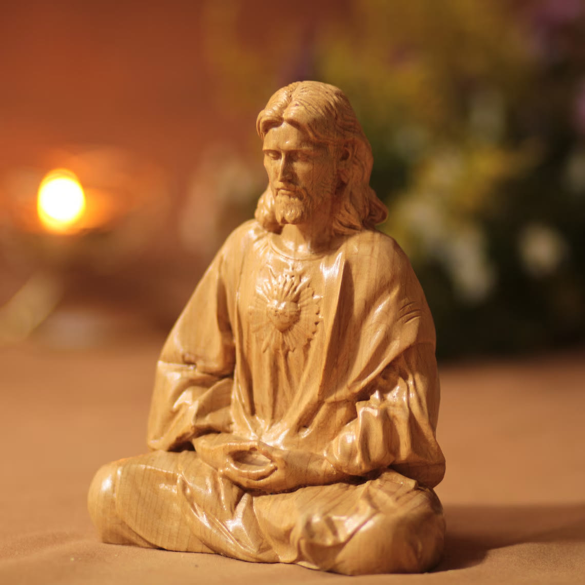 Christiandiscipleshop Sacred Heart of Jesus Resin Easter Dekstop Decor Ornament