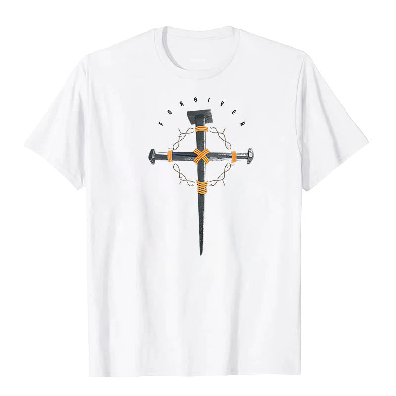 Christiandiscipleshop Forgiven Cross T-Shirt