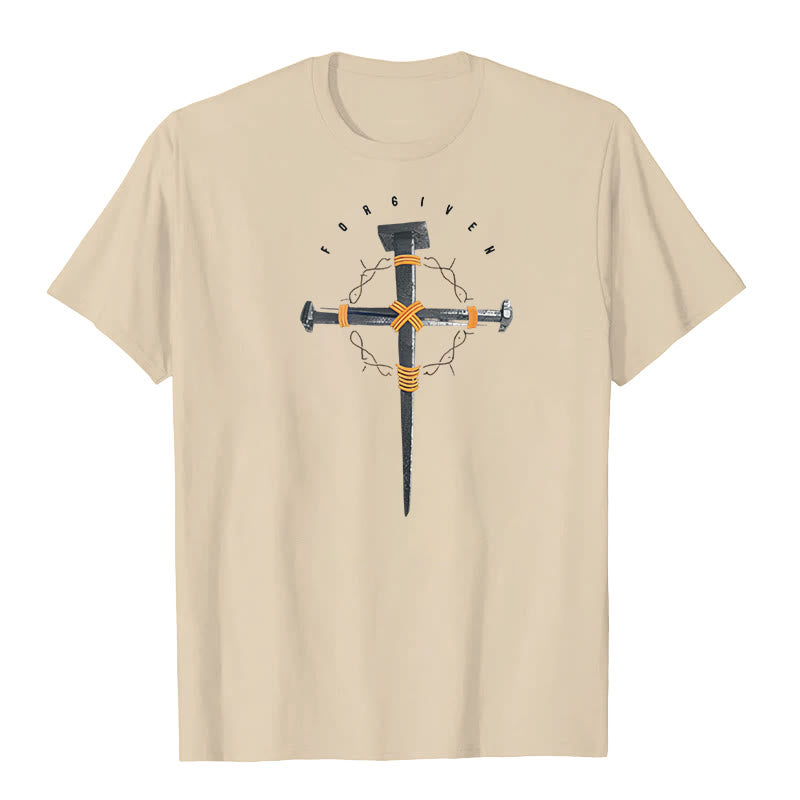 Christiandiscipleshop Forgiven Cross T-Shirt