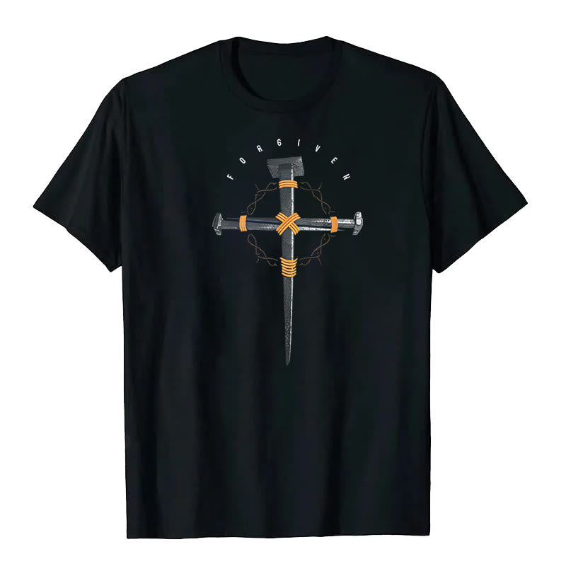 Christiandiscipleshop Forgiven Cross T-Shirt