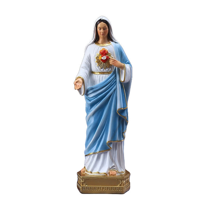 christiandiscipleshop Immaculate Heart of Mary Desktop Ornament: Spreading the Power of Faith