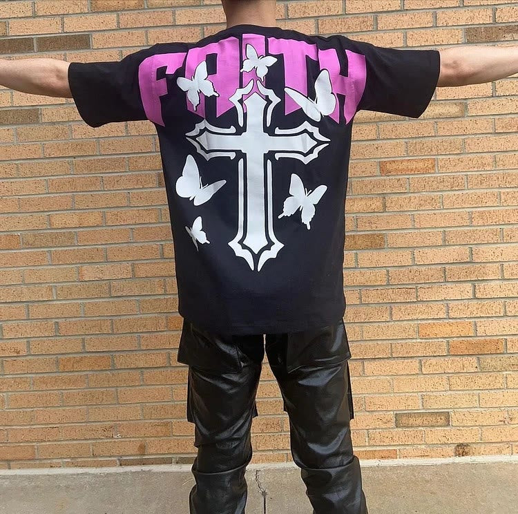 Christianartworkshop "FAITH" Short Sleeve T-shirt