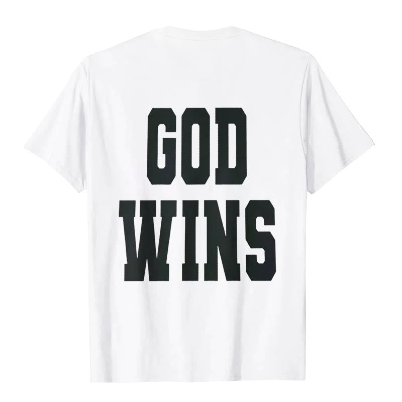Christiandiscipleshop God Wins T-shirt
