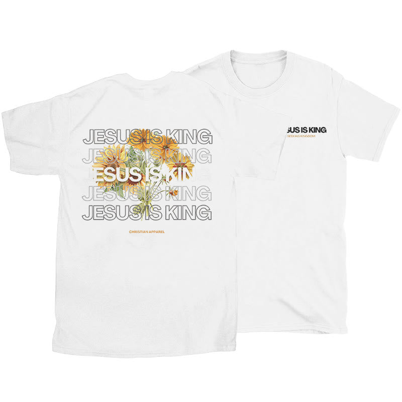 christiandiscipleshop Jesus Is King T-shirt