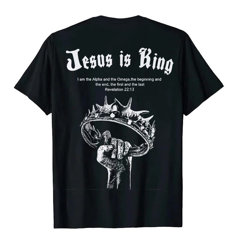 christiandiscipleshop Jesus is King T-shirt