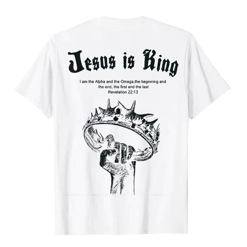 christiandiscipleshop Jesus is King T-shirt