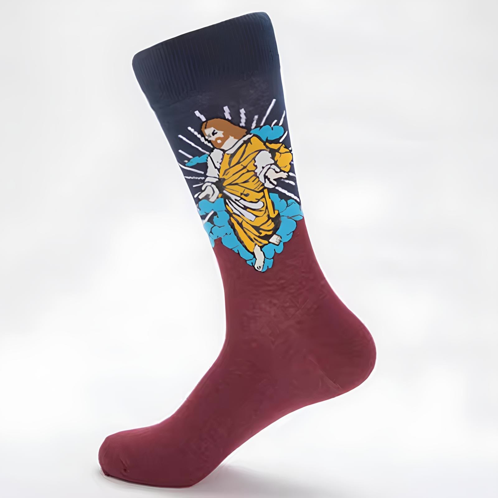 christiandiscipleshop He Has Risen Blessed Jesus Socks: Grace for Every Step