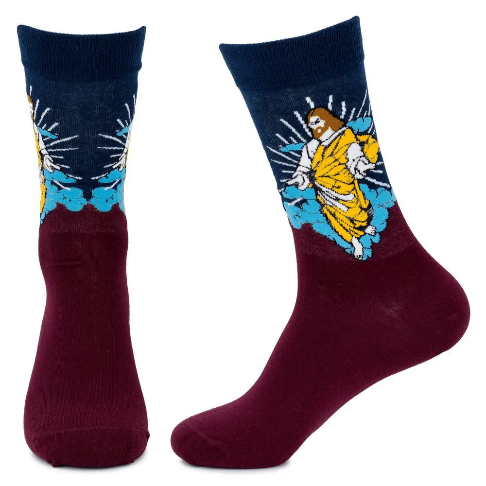 christiandiscipleshop He Has Risen Blessed Jesus Socks: Grace for Every Step