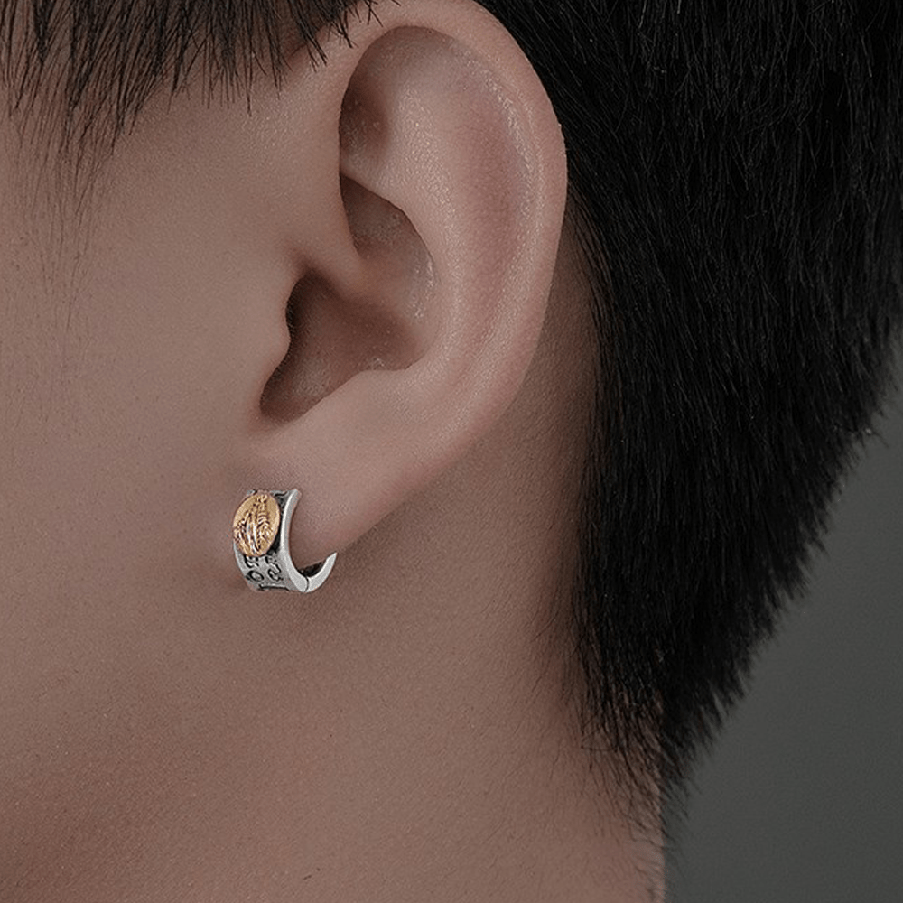 christiandiscipleshop Virgin Mary Silver Earrings Religion Jewelry