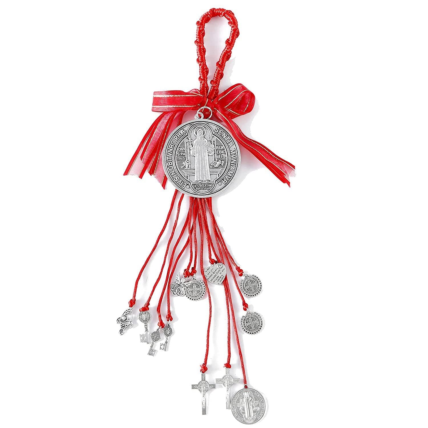 St. Benedict House Blessing Protection Medals Home/Car Hanger
