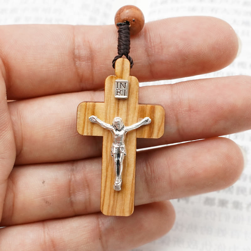 Christiandiscipleshop Evangelistic: Handmade Olive Wood Rosary of the Blessed Mother