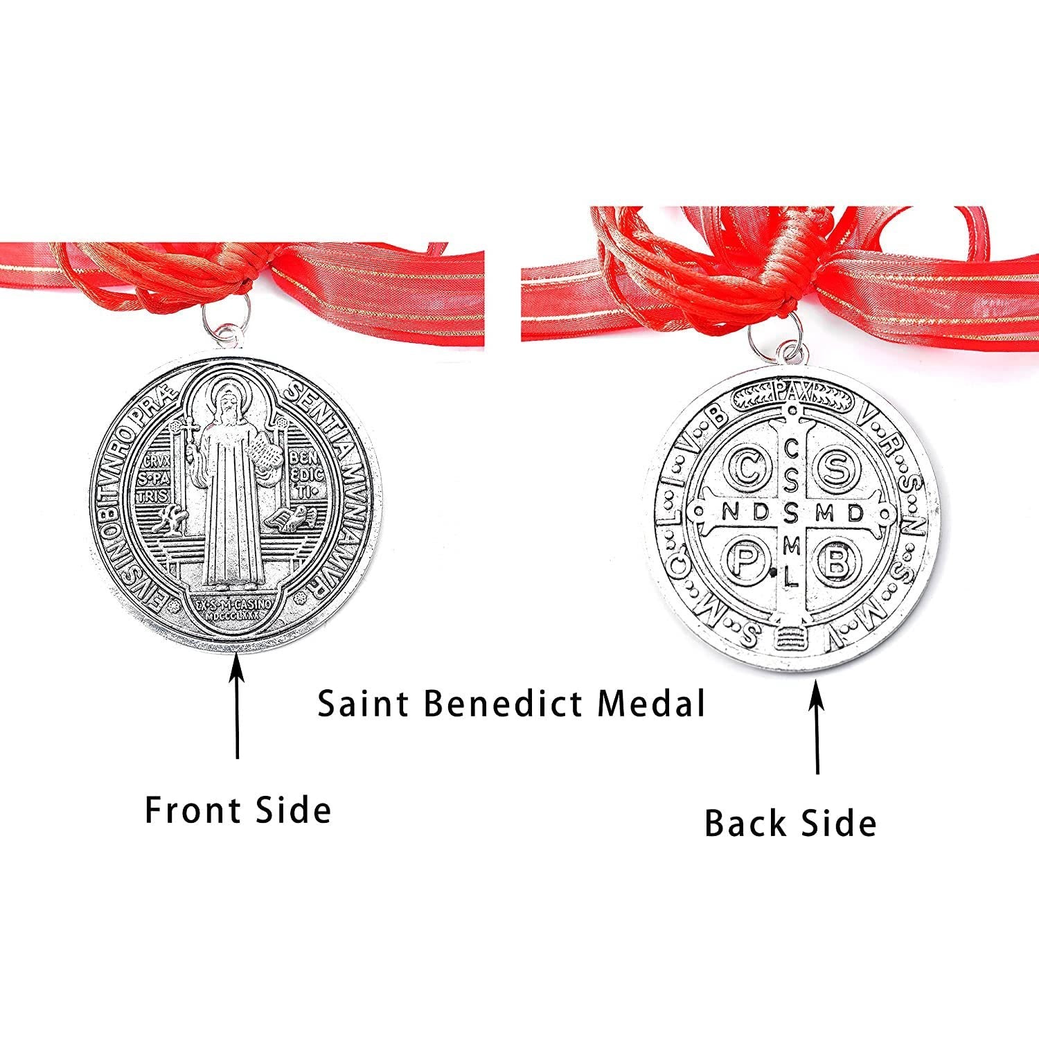 St. Benedict House Blessing Protection Medals Home/Car Hanger