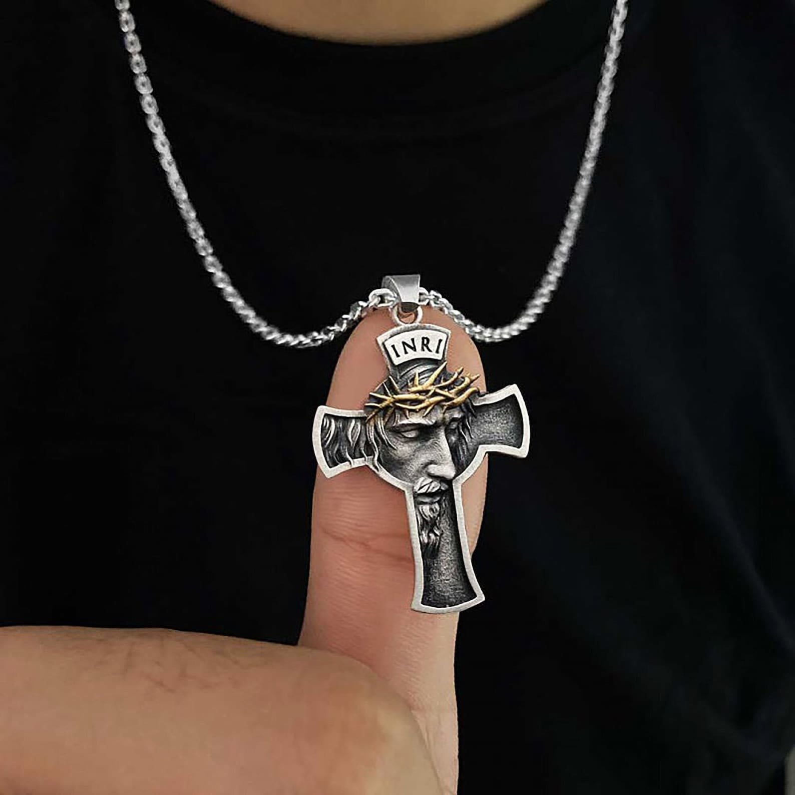 christiandiscipleshop Jesus Cross Jewelry Necklace