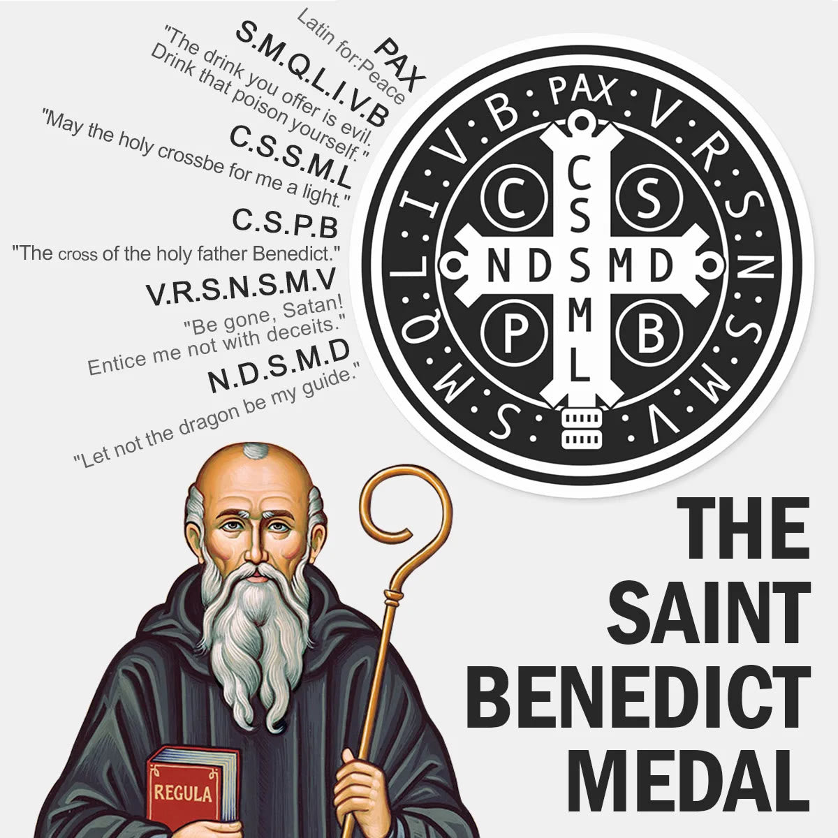 Christiandiscipleshop St. Benedict the Protector Ring