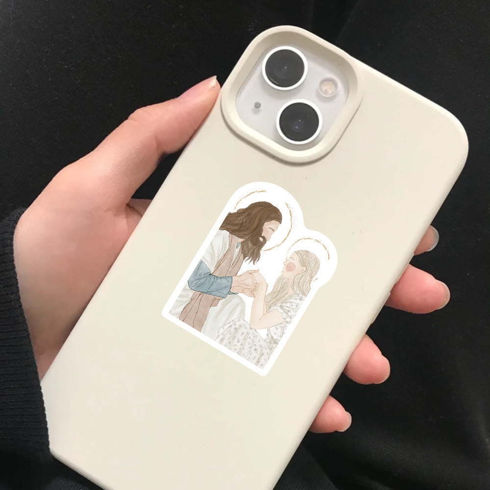 Christ Story Jesus Stickers DIY Waterproof Stickers