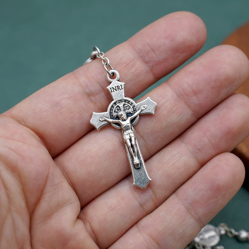 Christiandiscipleshop St. Benedict Alloy Refined Rosary
